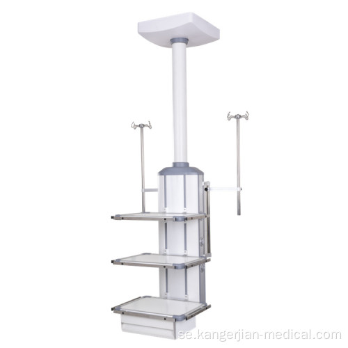 KDD-7 Cailing Double Arm Medical Tower Justerbar höjd Enkel elektrisk lyft Horisontell rotation Kirurgisk hänge